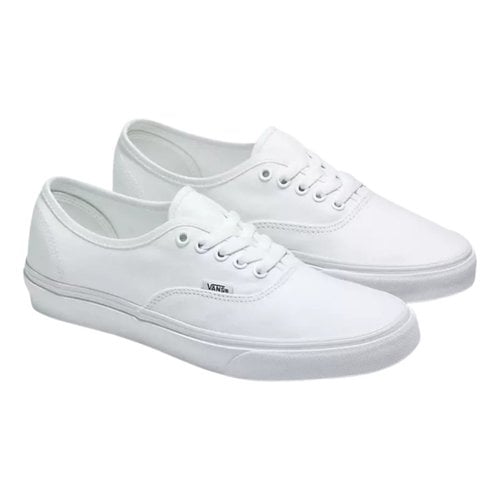 Pre-owned Vans Cloth Trainers In White