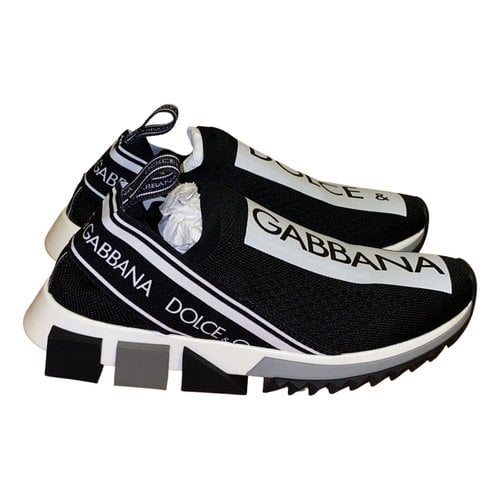 Pre-owned Dolce & Gabbana Sorrento Trainers In Black