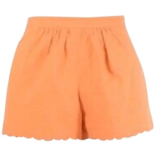 Pre-owned Anthropologie Cloth Shorts In Orange