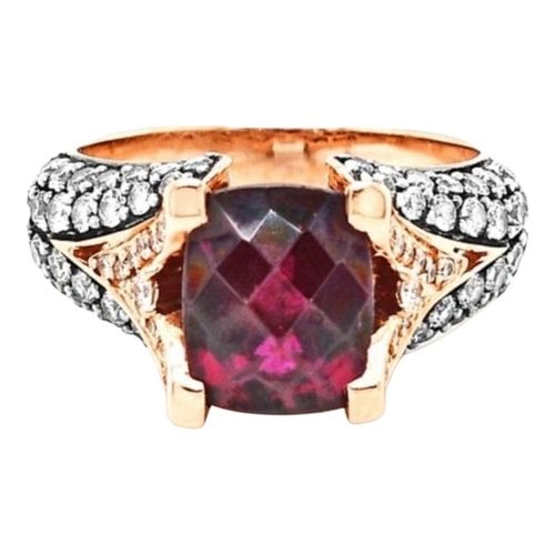 Pre-owned Le Vian Yellow Gold Ring In Multicolour