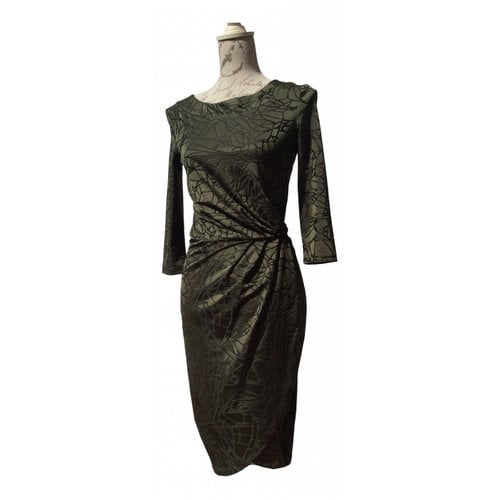 Pre-owned French Connection Mid-length Dress In Green