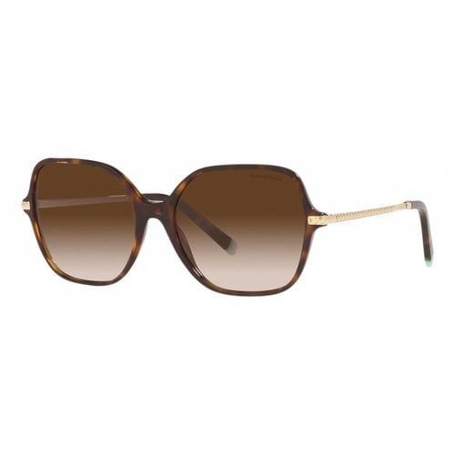 Pre-owned Tiffany & Co Aviator Sunglasses In Brown