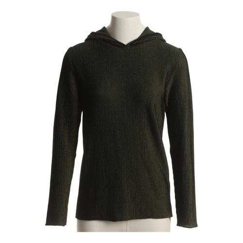 Pre-owned Issey Miyake Wool Sweatshirt In Green