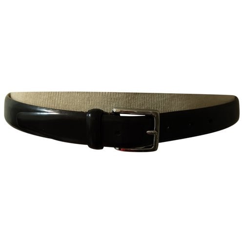 Pre-owned Brooks Brothers Leather Belt In Brown