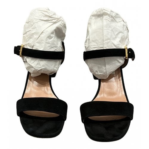 Pre-owned L'autre Chose Sandals In Black