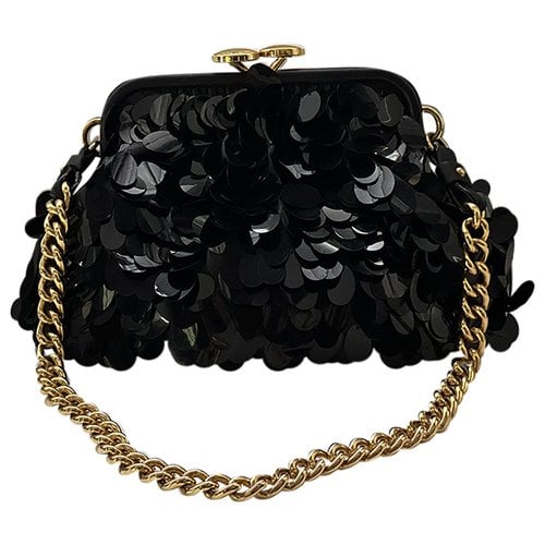 Pre-owned Marc Jacobs Stam Leather Handbag In Black