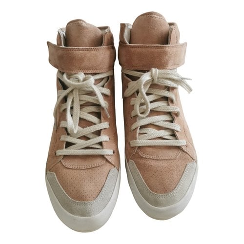 Pre-owned Isabel Marant Étoile Trainers In Pink