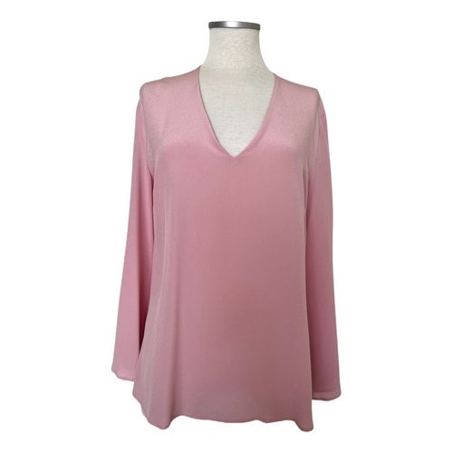 Pre-owned Etro Silk Blouse In Pink