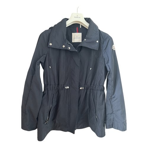 Pre-owned Moncler Jacket In Navy