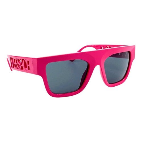 Pre-owned Versace Sunglasses In Pink