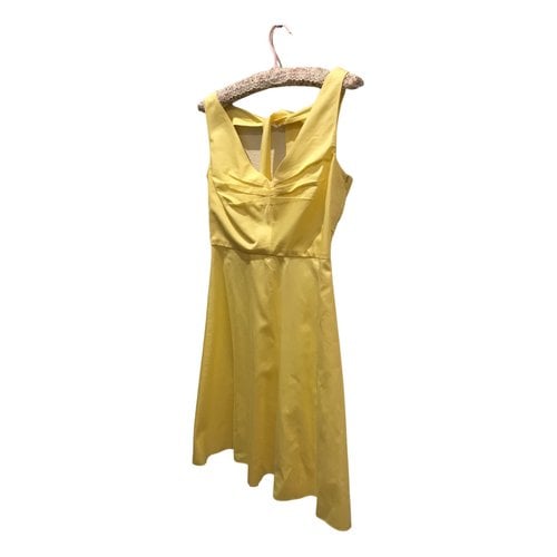 Pre-owned Tara Jarmon Dress In Yellow