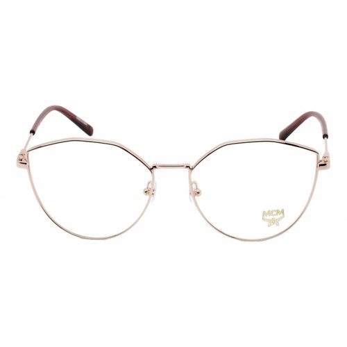 Pre-owned Mcm Oversized Sunglasses In Gold