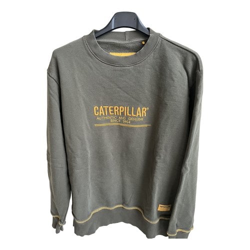 Pre-owned Caterpillar Sweatshirt In Khaki