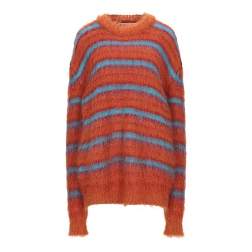 Pre-owned Marni Wool Jumper In Orange