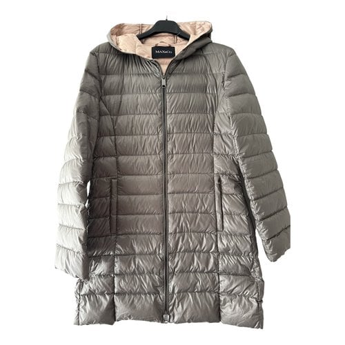 Pre-owned Max & Co Puffer In Grey