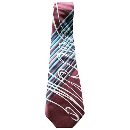 Pre-owned Pierre Cardin Silk Tie In Multicolour