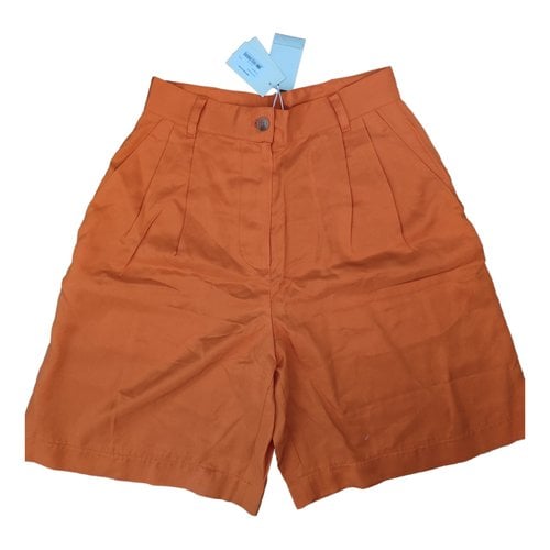 Pre-owned Maje Spring Summer 2021 Shorts In Orange