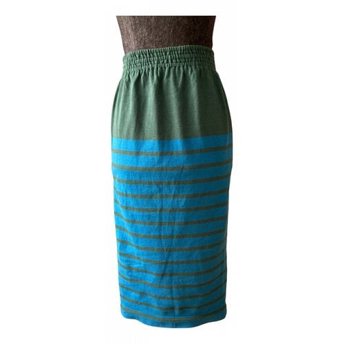 Pre-owned Jean Paul Gaultier Mid-length Skirt In Green