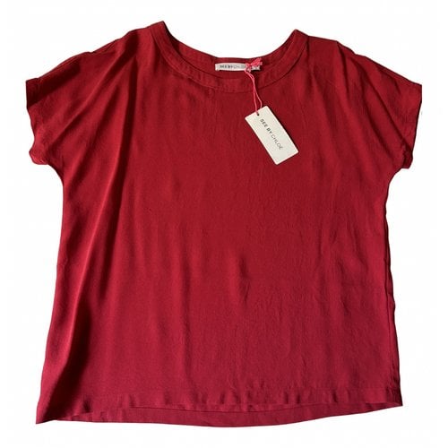 Pre-owned See By Chloé Silk Blouse In Red