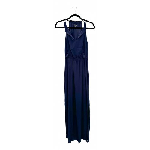 Pre-owned Madewell Maxi Dress In Navy