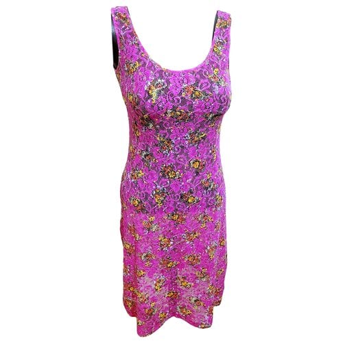 Pre-owned D&g Mid-length Dress In Multicolour