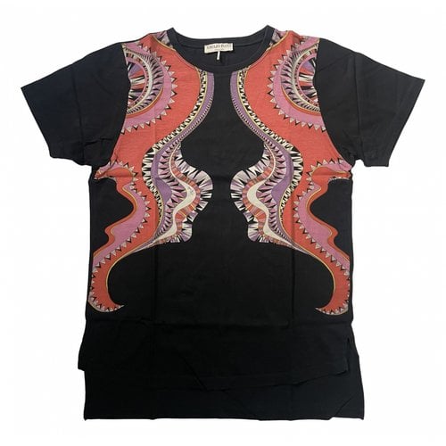 Pre-owned Emilio Pucci T-shirt In Black