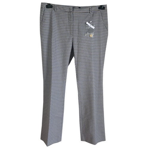 Pre-owned Max Mara Straight Pants In Multicolour