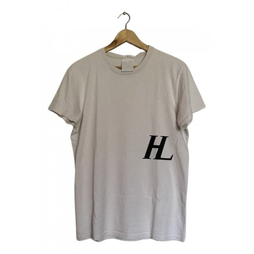 Pre-owned Helmut Lang T-shirt In White