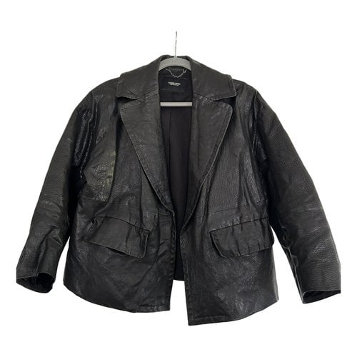Pre-owned Rachel Comey Leather Jacket In Black