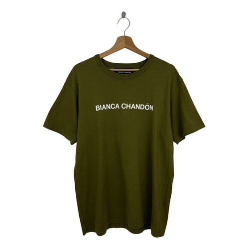 Pre-owned Bianca Chandon T-shirt In Green