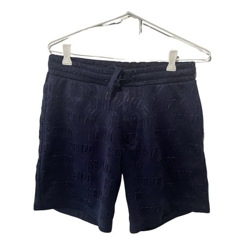Pre-owned Kenzo Short In Blue