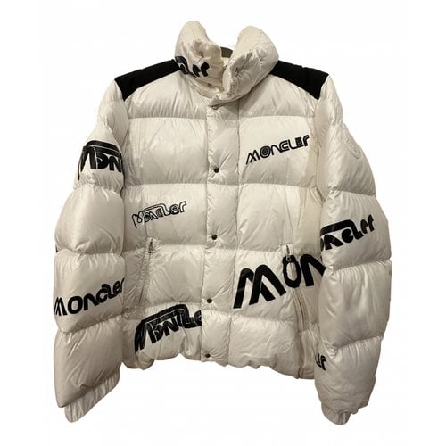 Pre-owned Moncler Genius Puffer In White