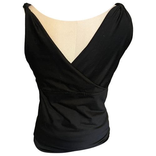 Pre-owned Malo Top In Black