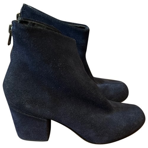 Pre-owned Rachel Comey Ankle Boots In Blue