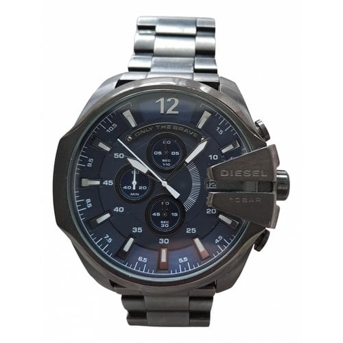 Pre-owned Diesel Watch In Anthracite