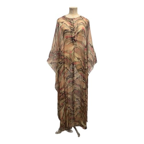 Pre-owned Plein Sud Silk Dress In Multicolour