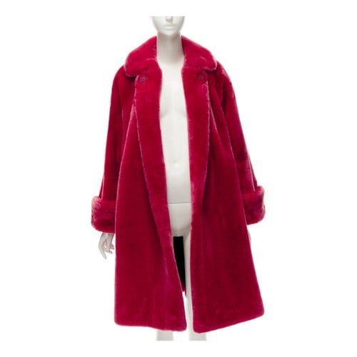 Pre-owned Dior Coat In Red