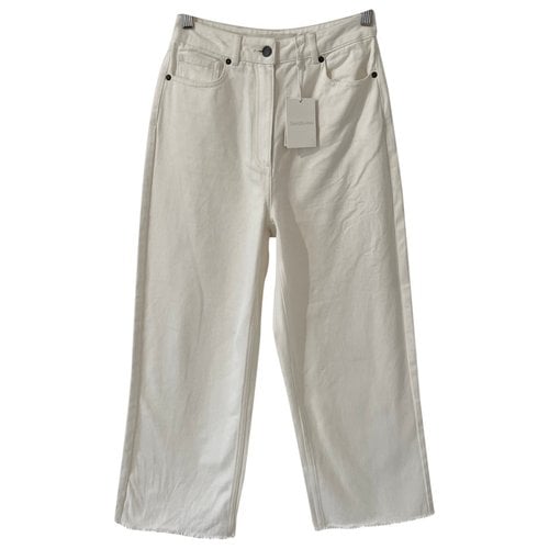 Pre-owned Zimmermann Jeans In White