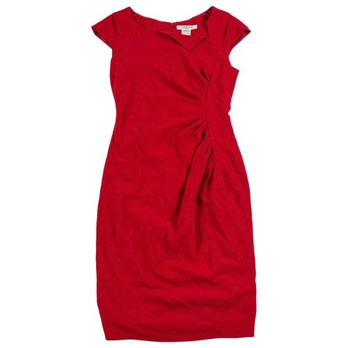 Pre-owned Lk Bennett Mini Dress In Red