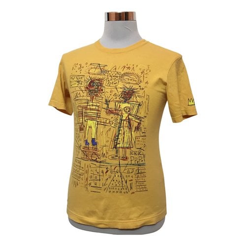 Pre-owned Jean Michel Basquiat T-shirt In Yellow