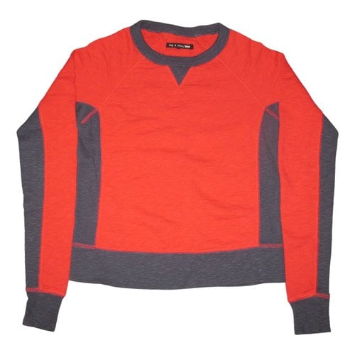 Pre-owned Rag & Bone Sweatshirt In Red