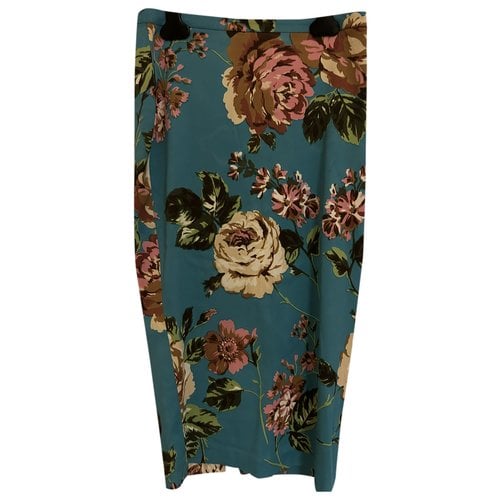 Pre-owned D&g Mid-length Skirt In Multicolour
