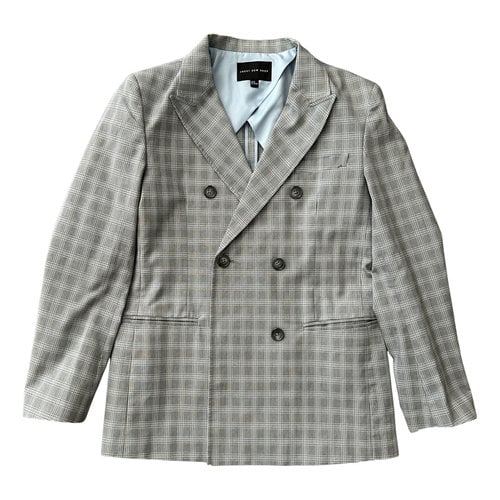Pre-owned Front Row Shop Suit Jacket In Grey