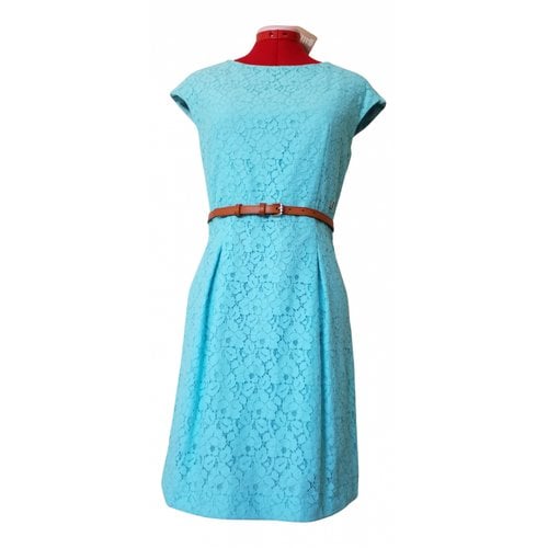 Pre-owned Galliano Mini Dress In Blue