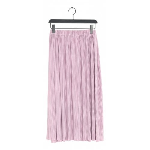 Pre-owned Samsoe & Samsoe Mid-length Skirt In Purple