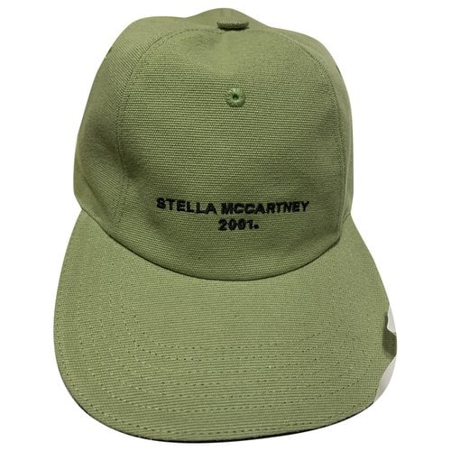 Pre-owned Stella Mccartney Cap In Green