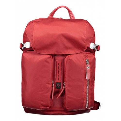 Pre-owned Piquadro Leather Bag In Red