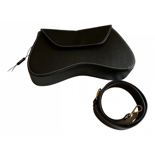 Pre-owned Elleme Leather Handbag In Black