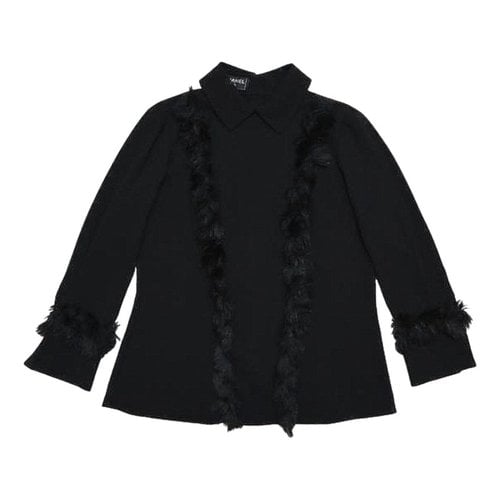 Pre-owned Chanel Blouse In Black
