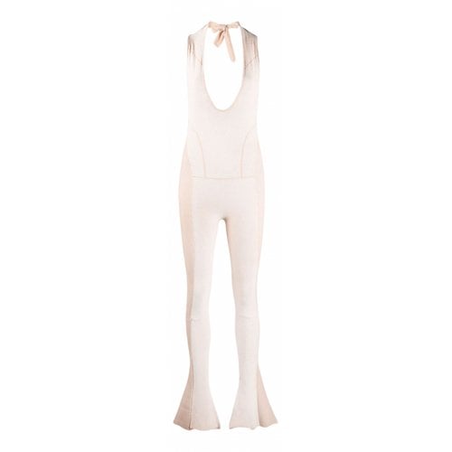 Pre-owned Jacquemus Jumpsuit In Beige